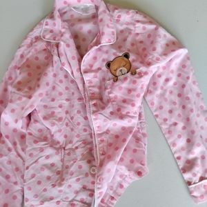 Pj shirt teddy bear